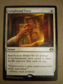 Enlightened Tutor Dominaria Remastered NM MTG - Image 1
