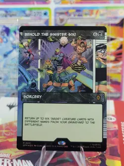 Behold the Sinister Six! (Borderless) Marvel's Spider-Man Foil - Image 1