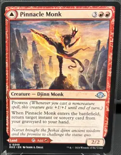 MTG Modern Horizons 3 Pinnacle Monk/Mystic Peak (Uncommon) - Image 1