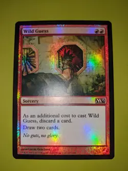 FOIL Wild Guess x1 Magic 2013 M13 1x Magic the Gathering MTG - Image 1