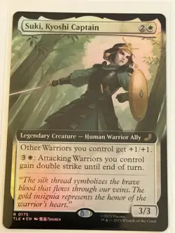 Suki, Kyoshi Captain Extended Art Avatar: The Last Airbender Eternal Foil 175 - Image 1