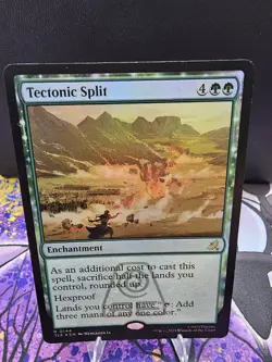 Tectonic Split - 144 - MTG Avatar: The Last Airbender - Rare - FOIL - Image 1