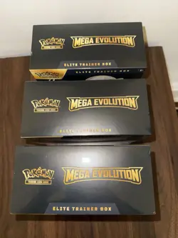 LOT: 3 SEALED Pokemon Mega Evolutions ETB Elite Trainer Boxes Lucario Gardevoir - Image 5