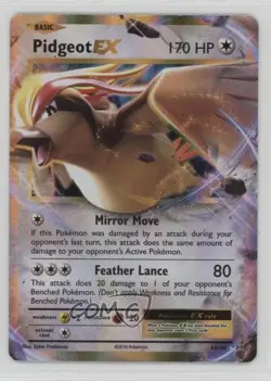 Pidgeot EX Pokemon XY Evolutions 20th Anniversary #64 - Image 1