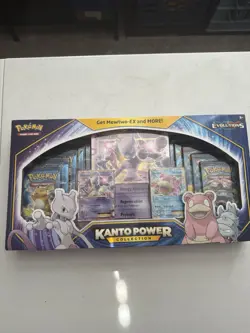 Pokemon TCG XY Evolutions Kanto Power Collection Box Mewtwo EX Factory Sealed - Image 1