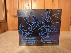Phantasmal Flames Pokemon Center Exclusive Elite Trainer Box ETB Sealed 💥 - Image 1