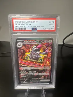 2023 POKEMON OBSIDIAN FLAMES #224 REVAVROOM EX SIR PSA 9 - Image 1