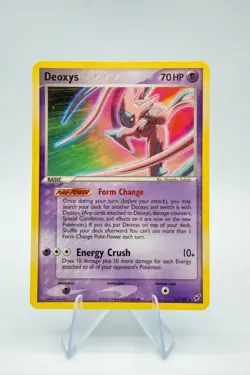 Deoxys - 17/107 EX Deoxys - 2005 regular Pokemon TCG LP - Image 1