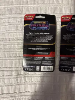 Pokemon phantasmal flames blister packs with coin bundle of 2 - Image 5