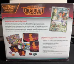 Pokemon TCG: ​Scarlet & Violet Obsidian Flames Factory Sealed Elite Trainer Box - Image 2