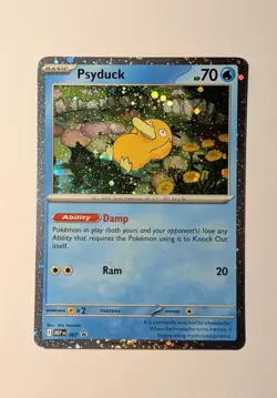 Psyduck ? Cosmos Holo NM ? MEP: Mega Evolution Black Star Promo ? Pokemon #007 - Image 1