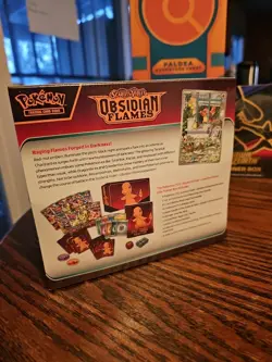 Pokemon: Scarlet & Violet 3: Obsidian Flames Elite Trainer Box - 9 Packs 820650853913 - Image 4