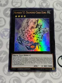 Number 52: Diamond Crab King - Ultra Limited - YZ06-EN001 (NM) - Yugioh - Image 1