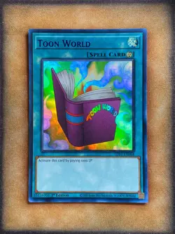 Yugioh Toon World LDS1-EN068 Ultra Rare 1st Ed PURPLE NM - Image 1