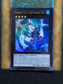 Yugioh Number C32: Shark Drake Veiss ABYR-EN039 Ultra Rare NM - Image 1