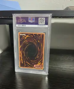 2002 Yu-Gi-Oh! Blue-Eyes Toon Dragon Magic Ruler MRL 1st Edition Secret PSA 8 - Image 2