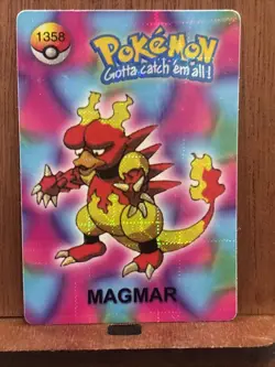 Pokemon Card - Magmar #1358 - Vending Machine - Holo - Image 1