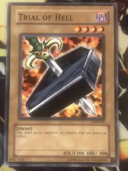 Yugioh: Trial Of Hell - LOB-012 - Unlimited *Error Print Card* Common - NM - Image 1