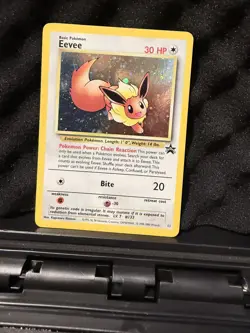 Pokemon TCG Eevee #11 Black Star Holo Promo Card 1999 WOTC - Image 1