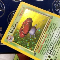 Pokemon Vileplume Holo Jungle Set Trading Card 15/64 1st Edition LP - Image 4