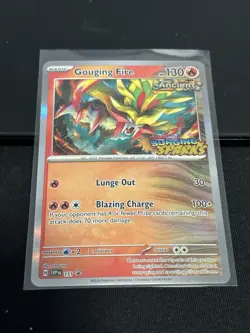 Gouging Fire SVP151 - SV Black Star Promo - Prerelease Pokemon Card - Near Mint - Image 3