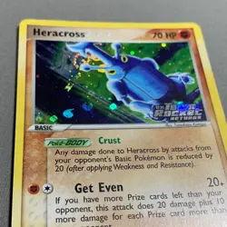 Heracross 43/109 EX Team Rocket Returns REVERSE HOLO Uncommon Pokemon Card LP - Image 3