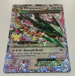 M Rayquaza EX - 76/108 - 25th Celebrations Classic Set - Pokemon Card - NM - Image 1