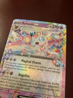 Sylveon EX 086/191 Surging Sparks Double Rare Holo Pokemon TCG Card NM/M - Image 2