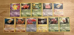 Vintage Pokemon Card Lot EX FireRed & LeafGreen 11 Cards - Holo Jigglypuff (P28) - Image 1