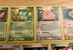 Vintage Pokemon Card Lot EX FireRed & LeafGreen 11 Cards - Holo Jigglypuff (P28) - Image 3