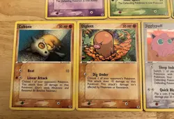 Vintage Pokemon Card Lot EX FireRed & LeafGreen 11 Cards - Holo Jigglypuff (P28) - Image 5