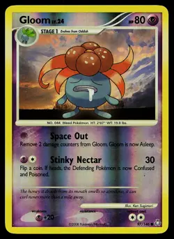 Pokemon Card - Gloom Legends Awakened 97/146 Common Reverse Holo - Image 1