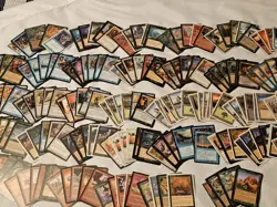 Vintage Magic The Gathering Card Lot With Deck Case! Mixed Lot Of Vintage MTG! - Image 2