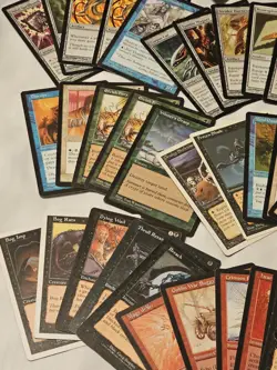 Vintage Magic The Gathering Card Lot With Deck Case! Mixed Lot Of Vintage MTG! - Image 3
