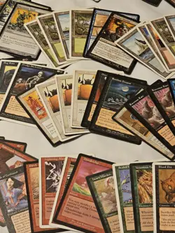 Vintage Magic The Gathering Card Lot With Deck Case! Mixed Lot Of Vintage MTG! - Image 5