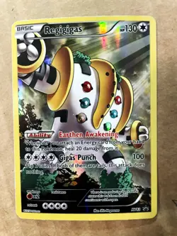 Pokemon Regigigas XY82 Holo Card (2015) Basic Black Star Promo - Image 1