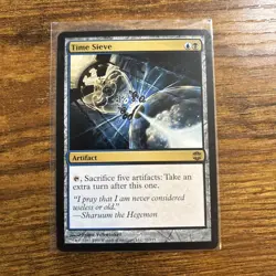 Magic the Gathering Alara Reborn Time Sieve Card English Edition - Image 1