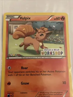 Vulpix - (Build-A-Bear Workshop Exclusive) 020/160 Miscellaneous Cards &... - Image 2