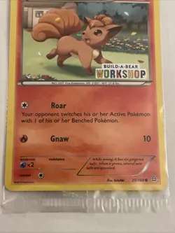 Vulpix - (Build-A-Bear Workshop Exclusive) 020/160 Miscellaneous Cards &... - Image 3