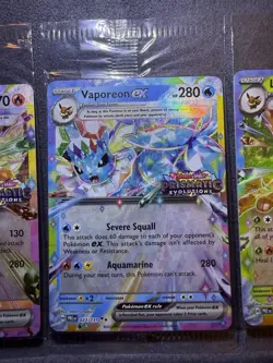 Lot Of 3 Sealed Prismatic Evolutions Surprise Box Stamped Promo Cards - Image 3
