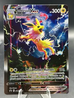 Jolteon VMAX SWSH184 SWSH: Sword & Shield Promo Cards Holo Pokemon English MINT - Image 1