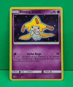 Shining Jirachi 42/73 Shining Legends Holo Rare Pokemon Card 2017 MINT Condition - Image 1