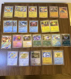 Lot Of 25 Chinese Scarlet Violet 151 Cards - Baby Shiny - Reverse/Regular Holos - Image 1