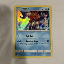 Keldeo - 26/73 - Holo Rare Sun & Moon: Shining Legends Pokemon Card - Image 1