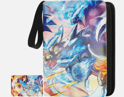 Card Binder for Pokemon Cards Holder Fits 900 Cards w/ 50 Removable Sleeves - Image 1