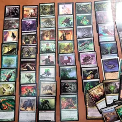 Whole COMMANDER Magic Deck MTG -***POISON infect Toxic*** GREEN and BLACK Budget - Image 3