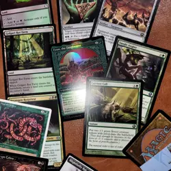 Whole COMMANDER Magic Deck MTG -***POISON infect Toxic*** GREEN and BLACK Budget - Image 5