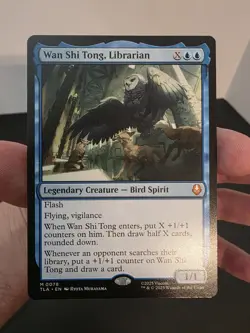 MTG Avatar - Wan Shi Tong, Librarian - Mint / Near Mint (TLA) Mythic 0078 - Image 1