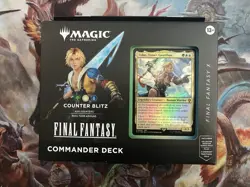 MTG Final Fantasy Counter Blitz Commander Deck Sealed Magic The Gathering New - Image 1