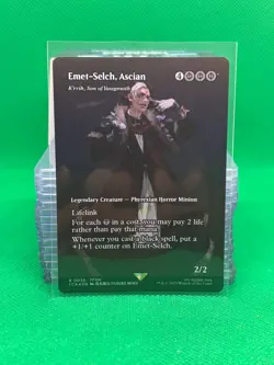 Emet-Selch, Ascian (K'rrik, Son of Yawgmoth) Foil Final Fantasy MTG NM - Image 1